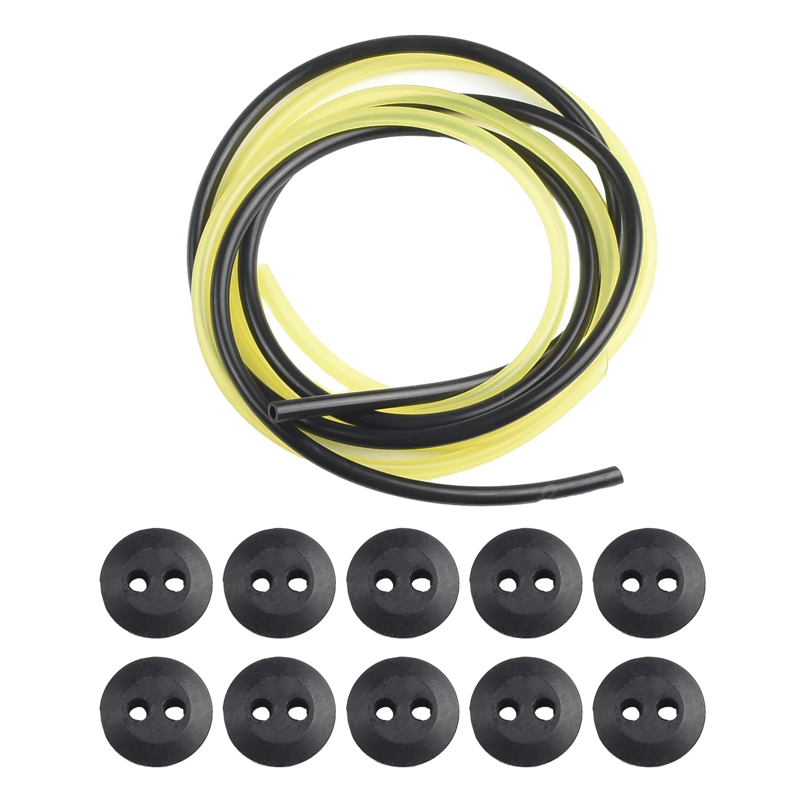 ​Grommet Fuel Pipe Garden Home 12pcs Delicate Exquisite Rubber With Fuel Line Pipe For Brush Cutter High Quality