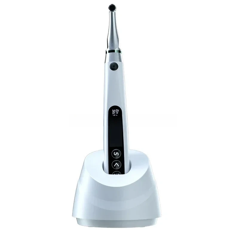 Den tal Equipment 2 in 1 Wireless Den tal Endo Motor With Apex Locator LED Endo Motor with 6:1 Mini Head Contra Angle