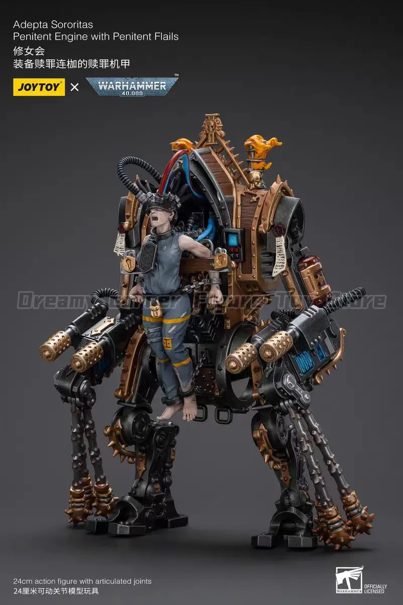 

Доставка в течение 24 часов: JOYTOY Warhammer 40K Adepta Sororitas Penitent Engine with Penitent Flails, фигурки-модели 1/18, игрушки
