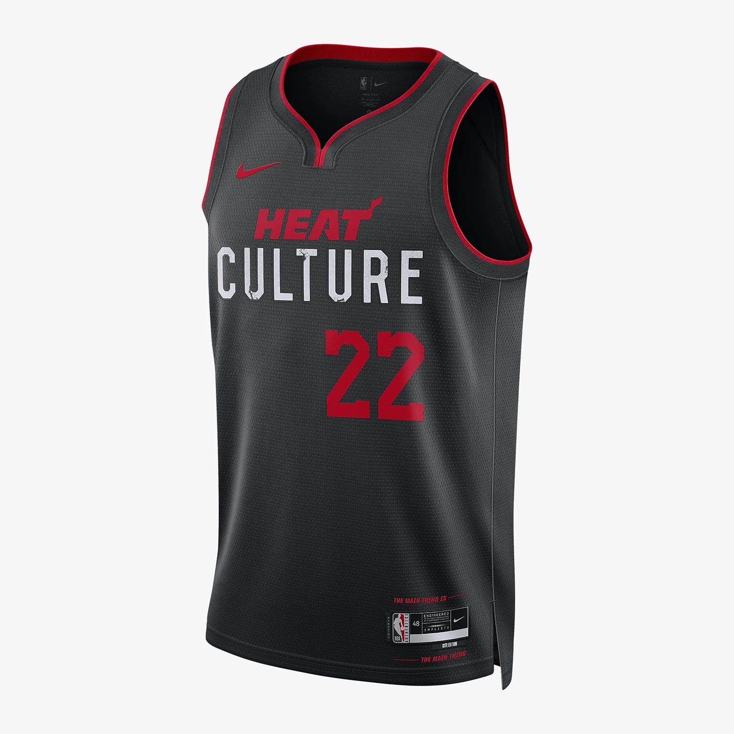 

Nike genuine Miami Heat Men's Breathable Tank Top Jersey DX8508-011