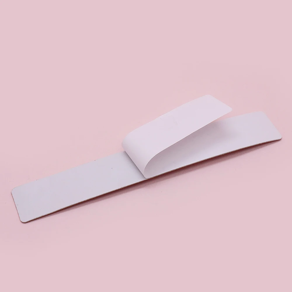 50Pcs Grey Sandpaper Nails File 100# 180# Removable Durable Square Files Strip Nail Kit Professional Set Replaceable Nail Files