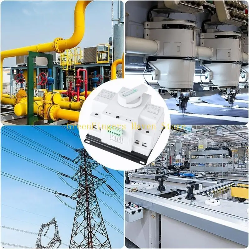 

F68D Industrial 2P 63A 220V/110V Автоматические переключатели Ручной переключатели Ручная схема Разбивая автоматические с ручным
