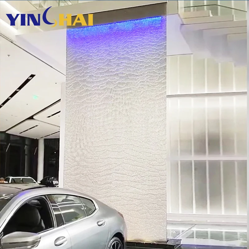 Custom.Custom شبكة من الاستانلس استيل شلال جدار الستار جدار حجم كبير تشغيل جدار شبكة معدنية الصلب الستار