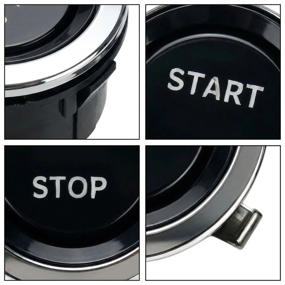 Engine Start Button Car Ignition Switch Metal And ABS Construction One-button Start Feature For Daily Driving Use