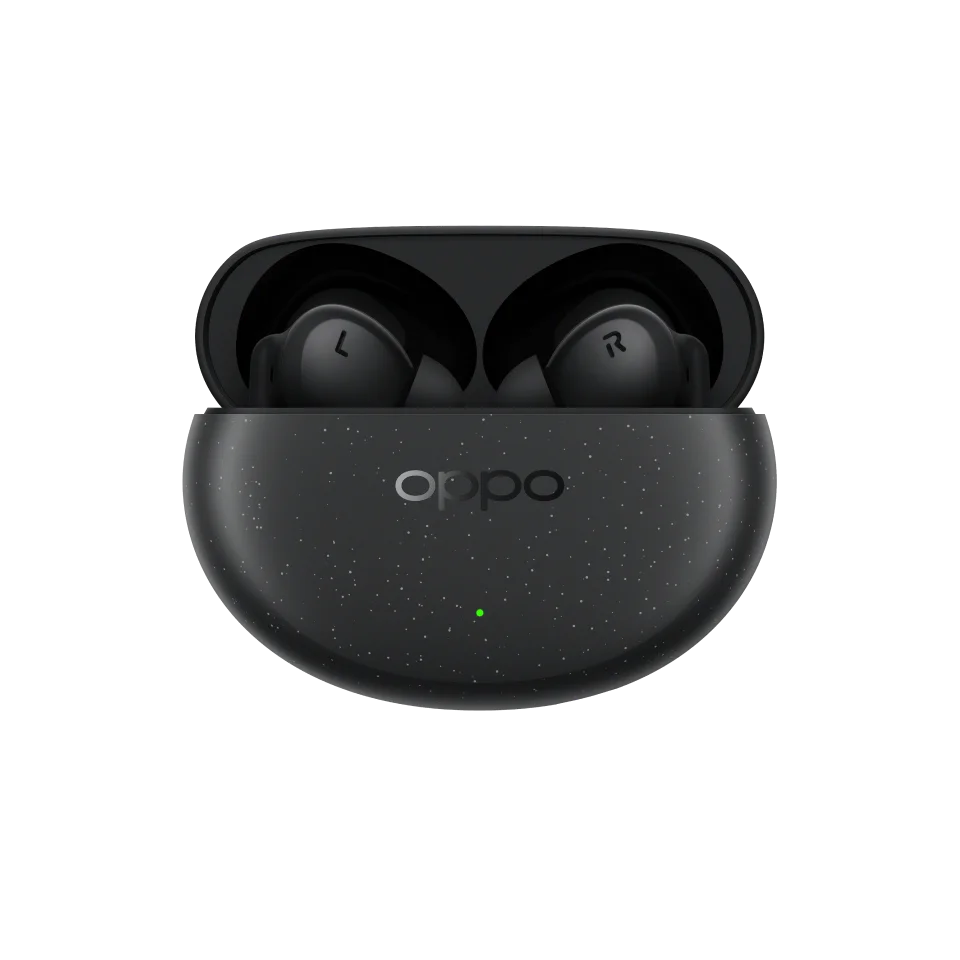 Oortelefoons - OPPO Enco Air4 Pro volledig draadloze oortelefoons (TWS) met actieve ruisonderdrukking (ANC), Hi-Res Audio, LHDC 5.0, Bluetooth 5.4 en IP55-bescherming