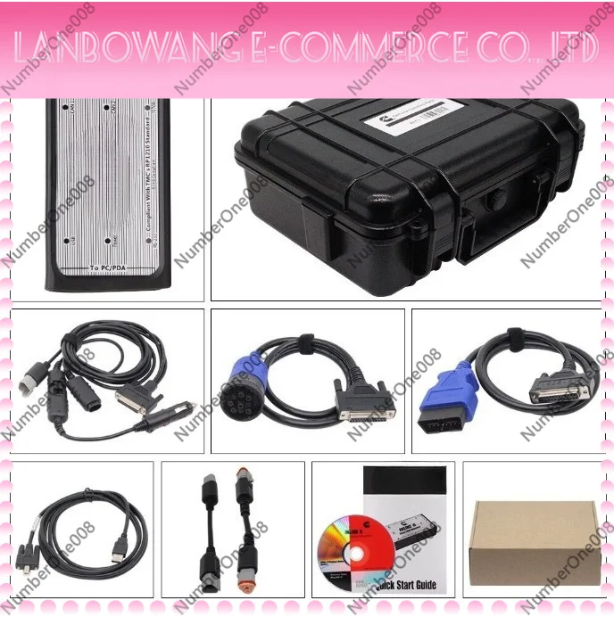 Heavy Duty Truck  Tool Engine Scanner OBD2 Data Link Adapter for Commercial Vehicle