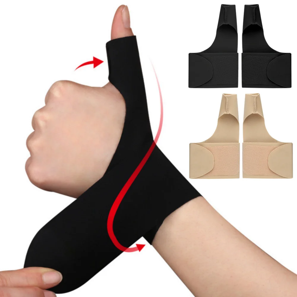 

Эластичная дышащая поддержка запястья, компрессионный рукав для большого пальца, регулируемый защитный сустав, бандаж для рук, бандаж на запястье, сухожилия, облегчение боли