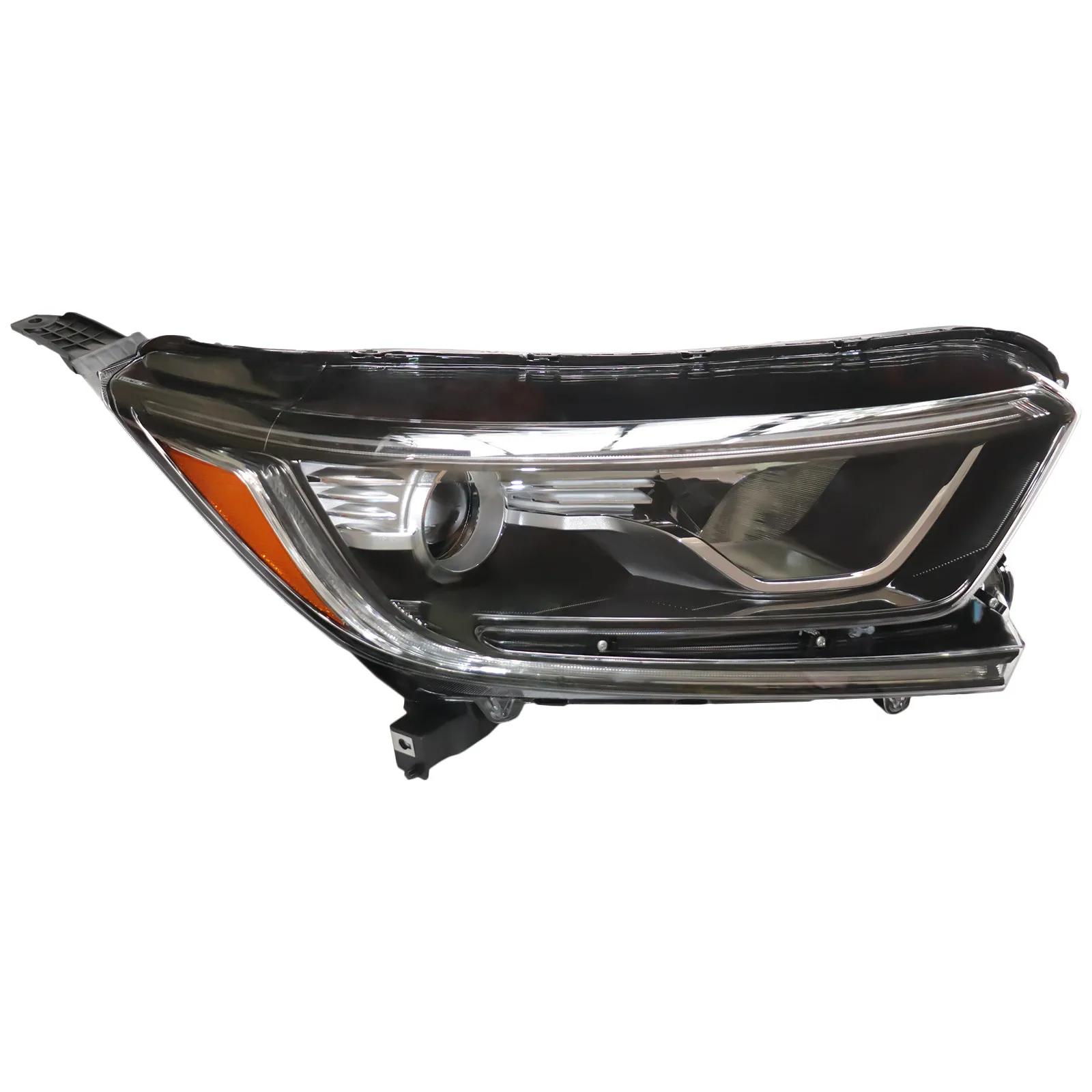 ترقية رؤيةك! المصباح الأيمن لسيارة Honda CR-V لعام 2017-2021، مصابيح LED للجري النهاري وشعاع الهالوجين