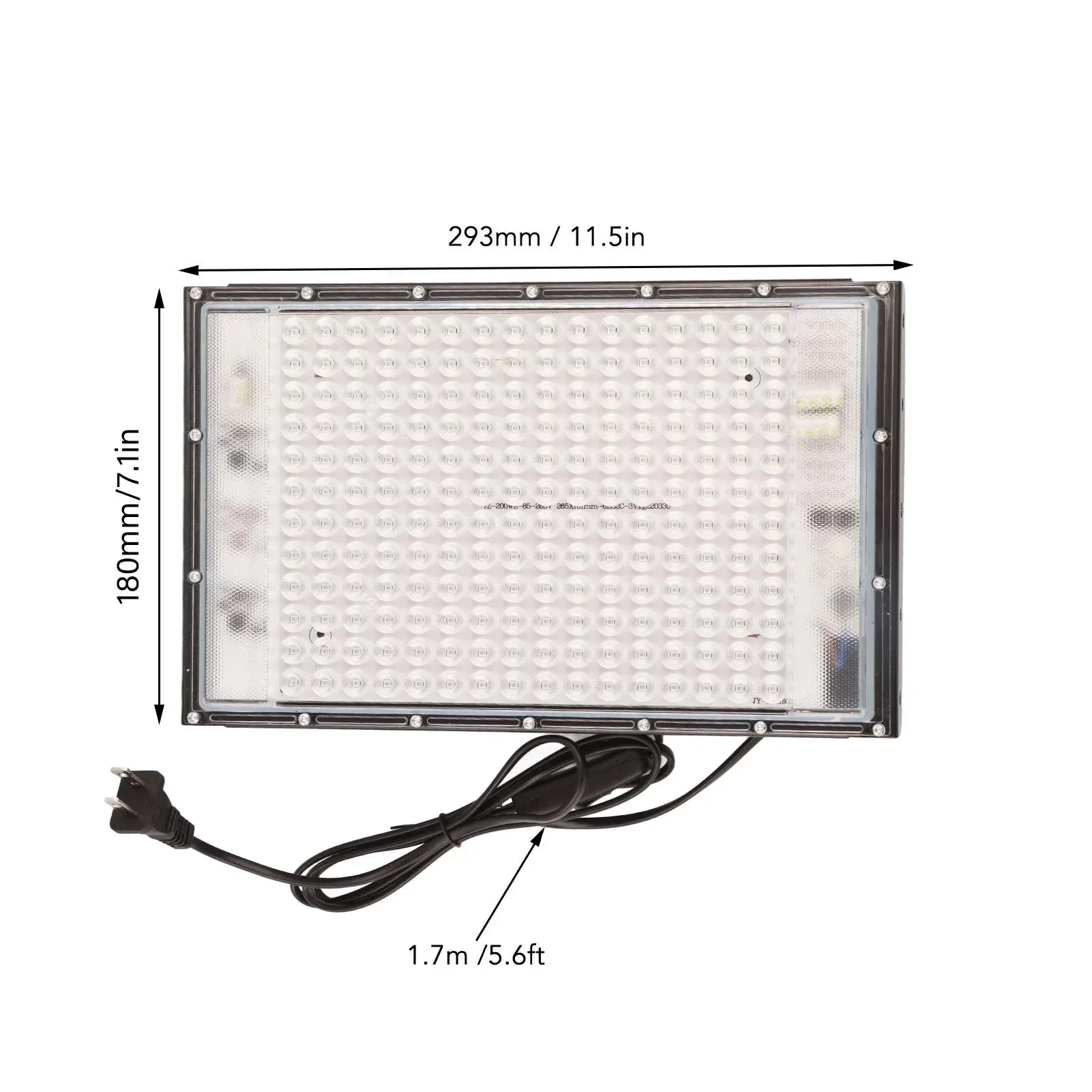 Sunbed with 196 LED lights 460nm AC 85-265V 45W full blue light LED portable tan equipment for face and body