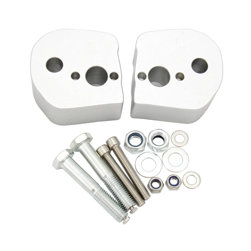 2001 2002 2003 2004 2005 لياماها FJR1300 FJR 1300 دراجة نارية مقود الناهضون الارتفاع يصل محولات المشبك 25 مللي متر المقود الناهضون