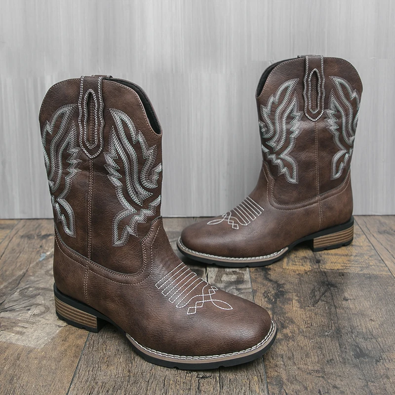 

Men's long boots Designer Fashion Style Work Leisure Office Outdoor autumn and winter 38-46 casual shoes Hot selling retro