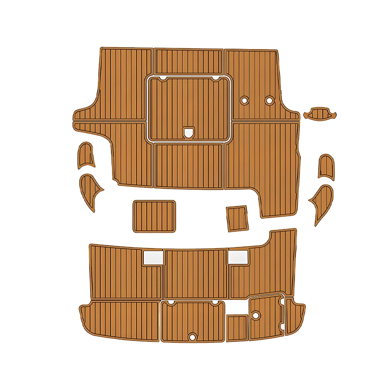 

custom yechat SeaDek Marine Mat for 1999-2000 Cranchi 48 Atlantique Cockpit Swim platform 6mm EVA floor