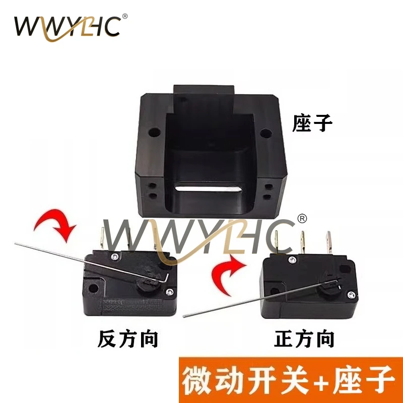 Forward & Reverse Breakage Detection Micro Switch Base, Counter‑Clockwise for Slow Speed Wire Cut EDM Machine