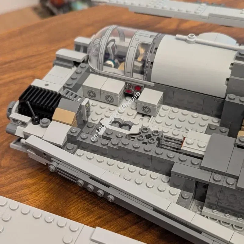 1601 pièces Star Battle Fondor Haulcraft modèle Moc blocs de construction briques bricolage assemblage créatif vaisseau spatial jouets cadeaux de noël