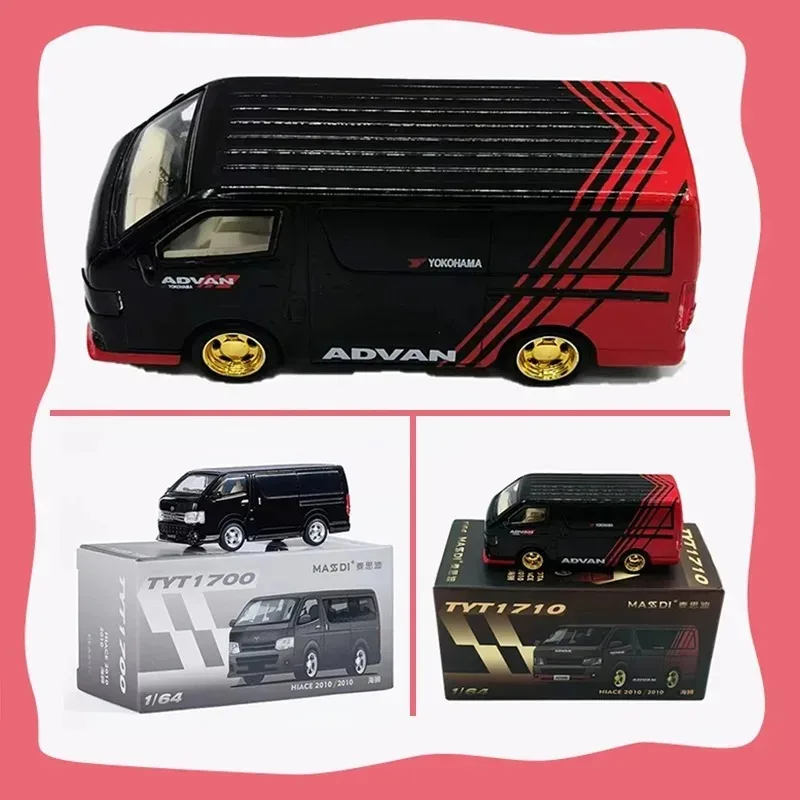 modele-de-voiture-en-alliage-massdi-a-l'echelle-1-64-tyt-hiace-2010-tyt1710-collection-statique-jouets-decoratifs-de-vacances-souvenir-cadeau