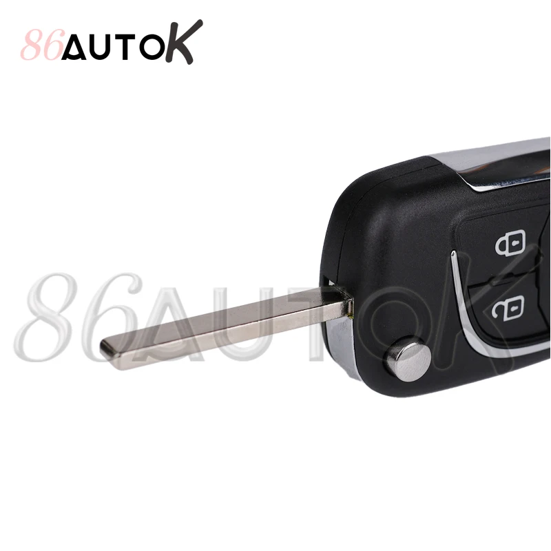 Модифицированный автомобильный складной пульт дистанционного ключа для Buick для Chevrolet Camaro Cruze Epica Lova для Opel Vauxhall Astra Mokka Insignia