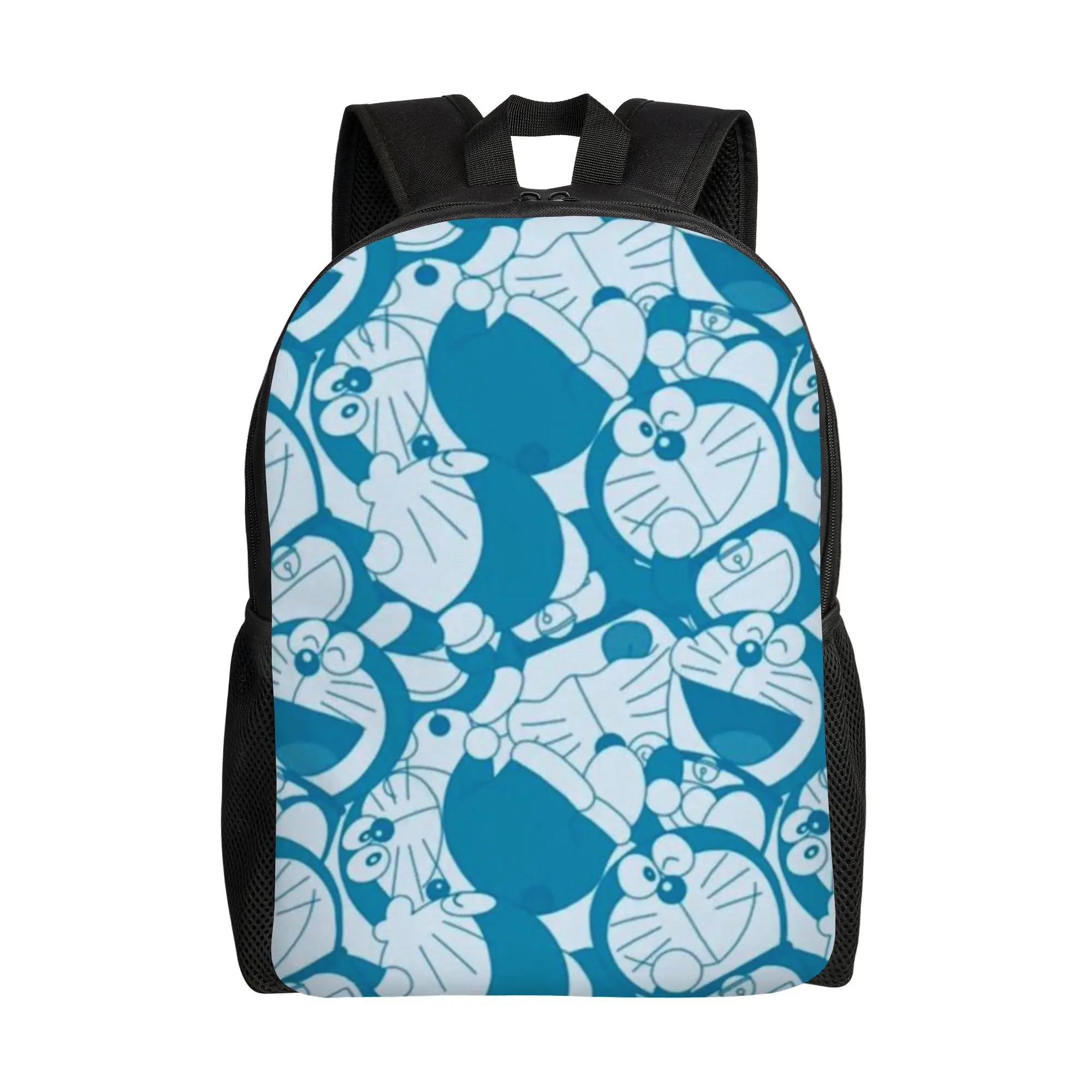 

Back to school season Magic Cat Knapsack Doraemon Men Women Adult Solid Backpack