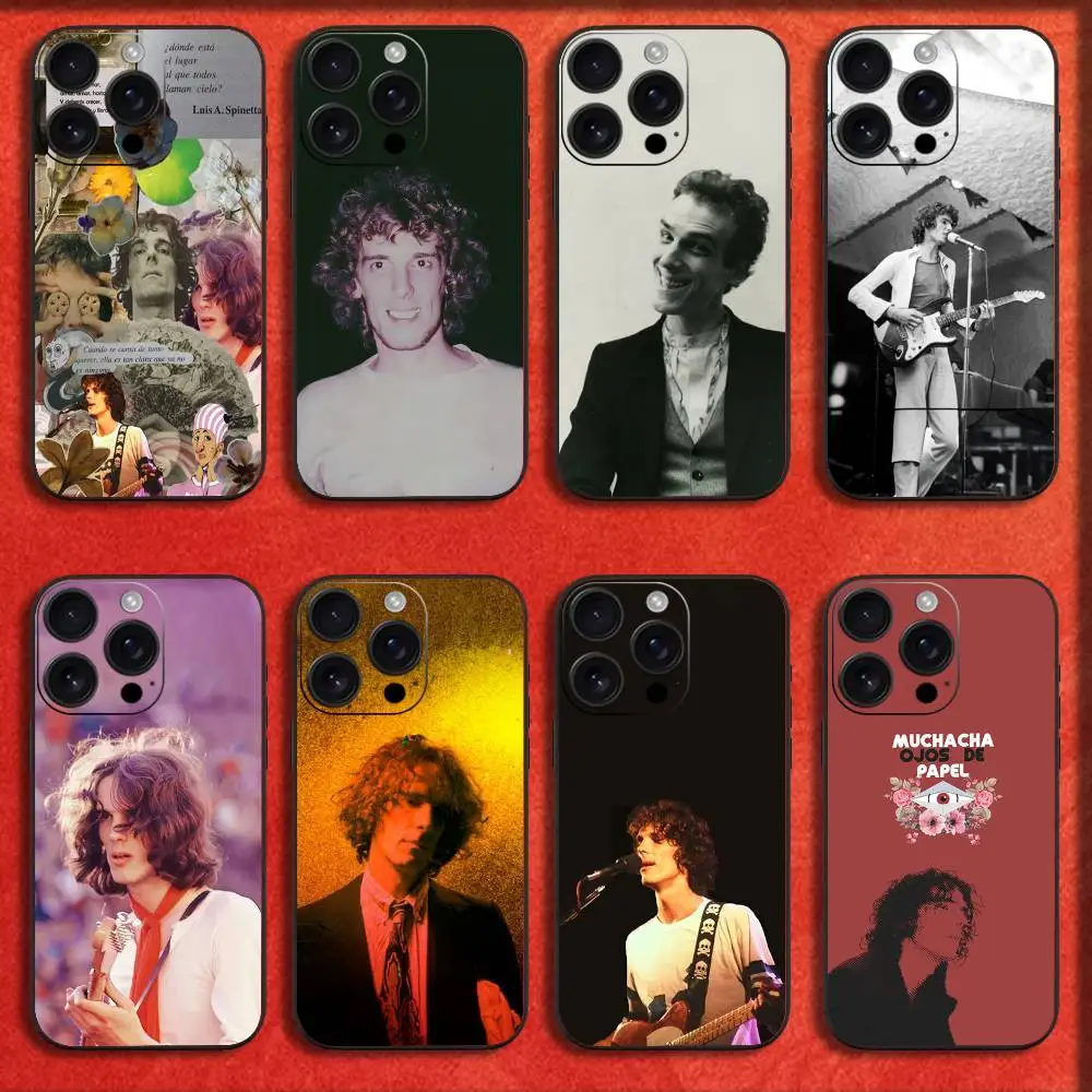 Чехол для телефона Singer L-Luis Alberto Spinetta для iPhone 16,15,14,13,12,11,Pro,XS,Max,XR,Plus,E,Mini,черный противоударный чехол Чехол для телефона Singer L-Luis Alberto Spinetta для iPhone 16,15,14,13,12,11,Pro,XS,Max,XR,Plus,E,Mini,черный противоударный чехол