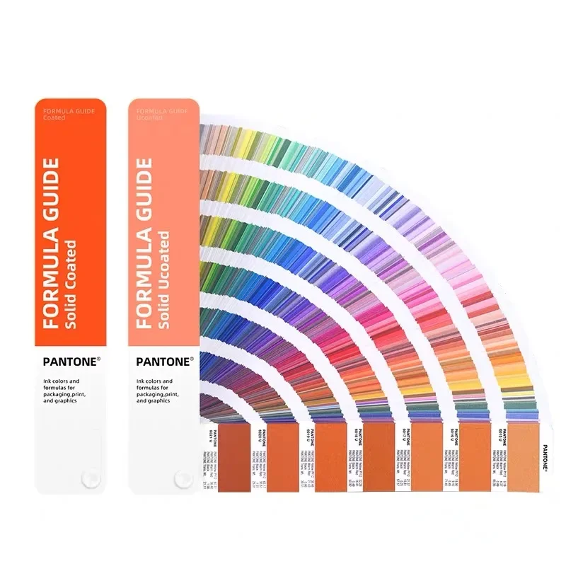 New Version 2 books C/U Pantone Color Guide GP1601B  Formula Guide Solid Coated & Uncoated Set instead of GP1601A