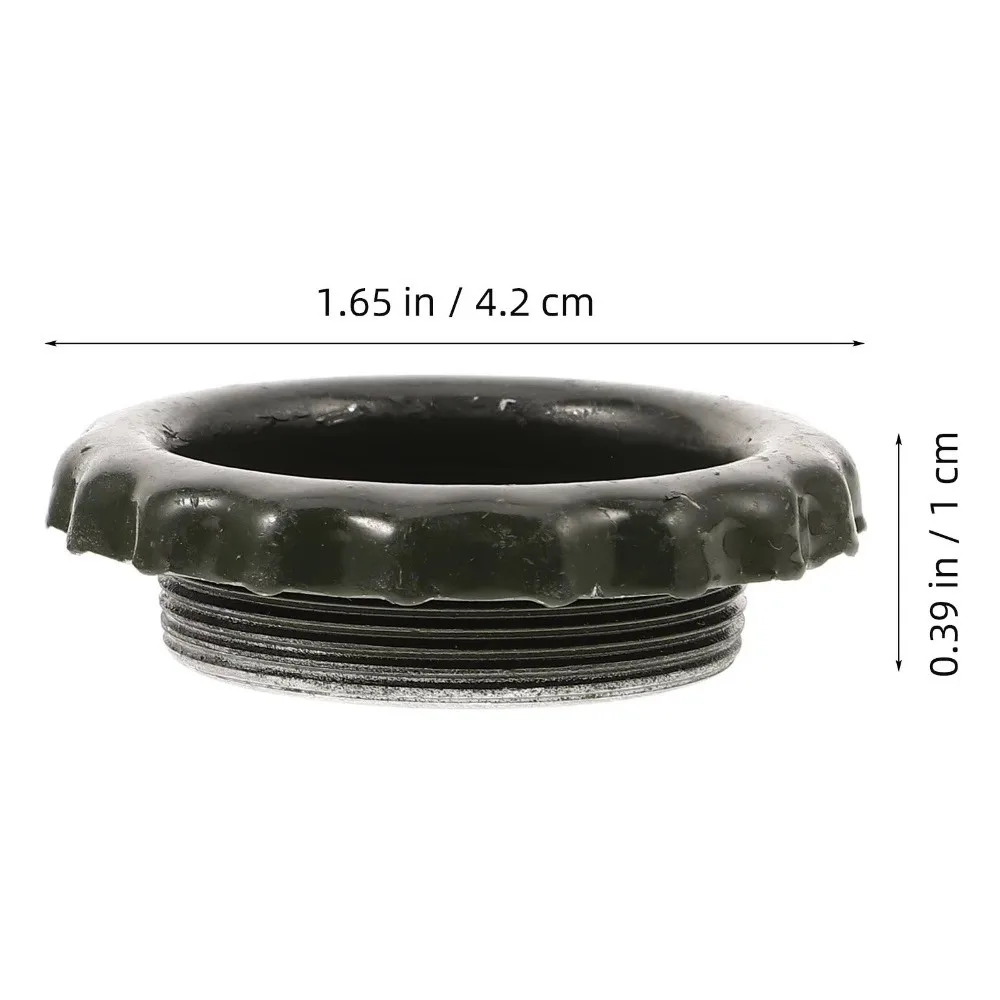aluminium Jerrycan Lid Iron Material Leakproof Design Drum Bung Cap Screw Thread Type Vent Valve Included Sealing Plug