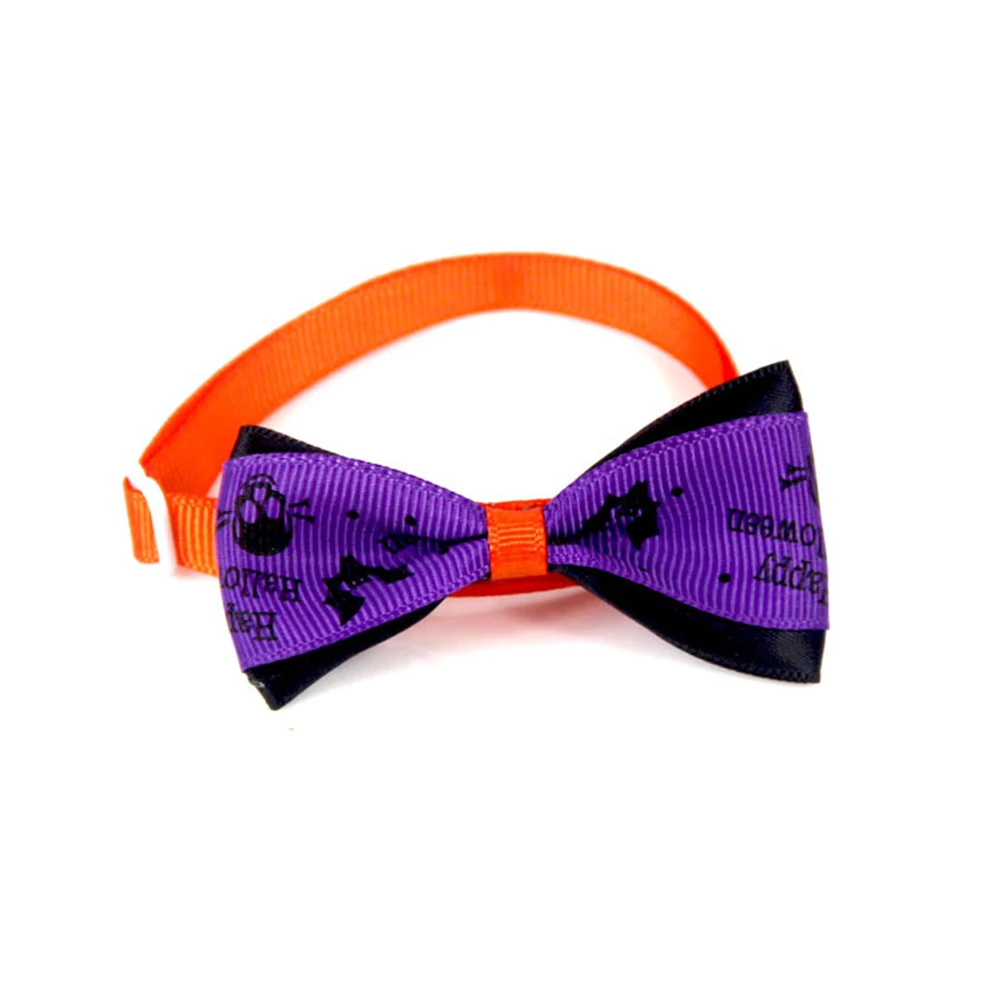 

20 Pcs Pet Bow Tie Lovely Halloween Decoration Supplies Dog Bowknot Collar Adjustable Design Fits Cats Dogs Soft Comfortable