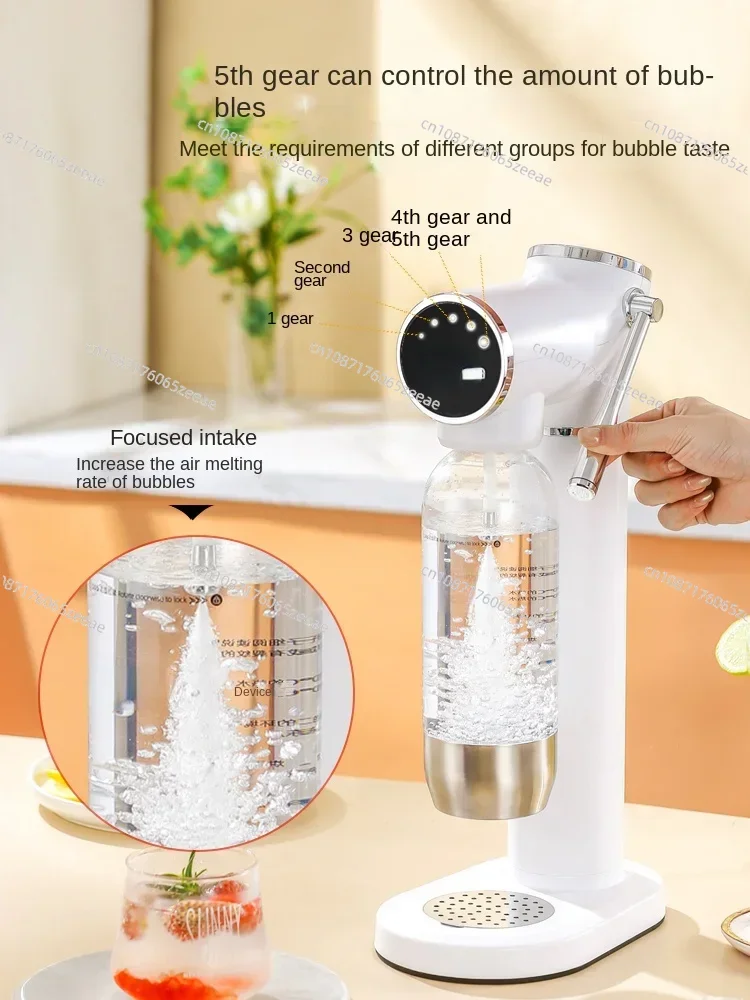 Sparkling Water Maker Soda Water Machine Cola Machine Aerated Water Machine Carbonated Drinks Milk Tea Shop Commercial Use