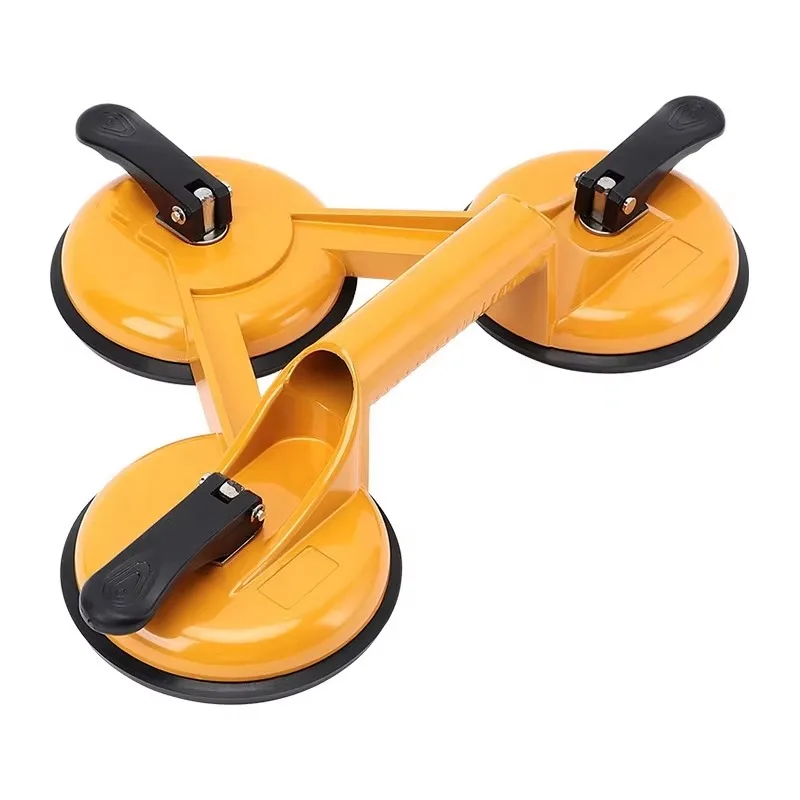 

New hot-selling suction cup aluminum alloy plastic handle suction cup glass vacuum suction flat rubber cup glass lifter