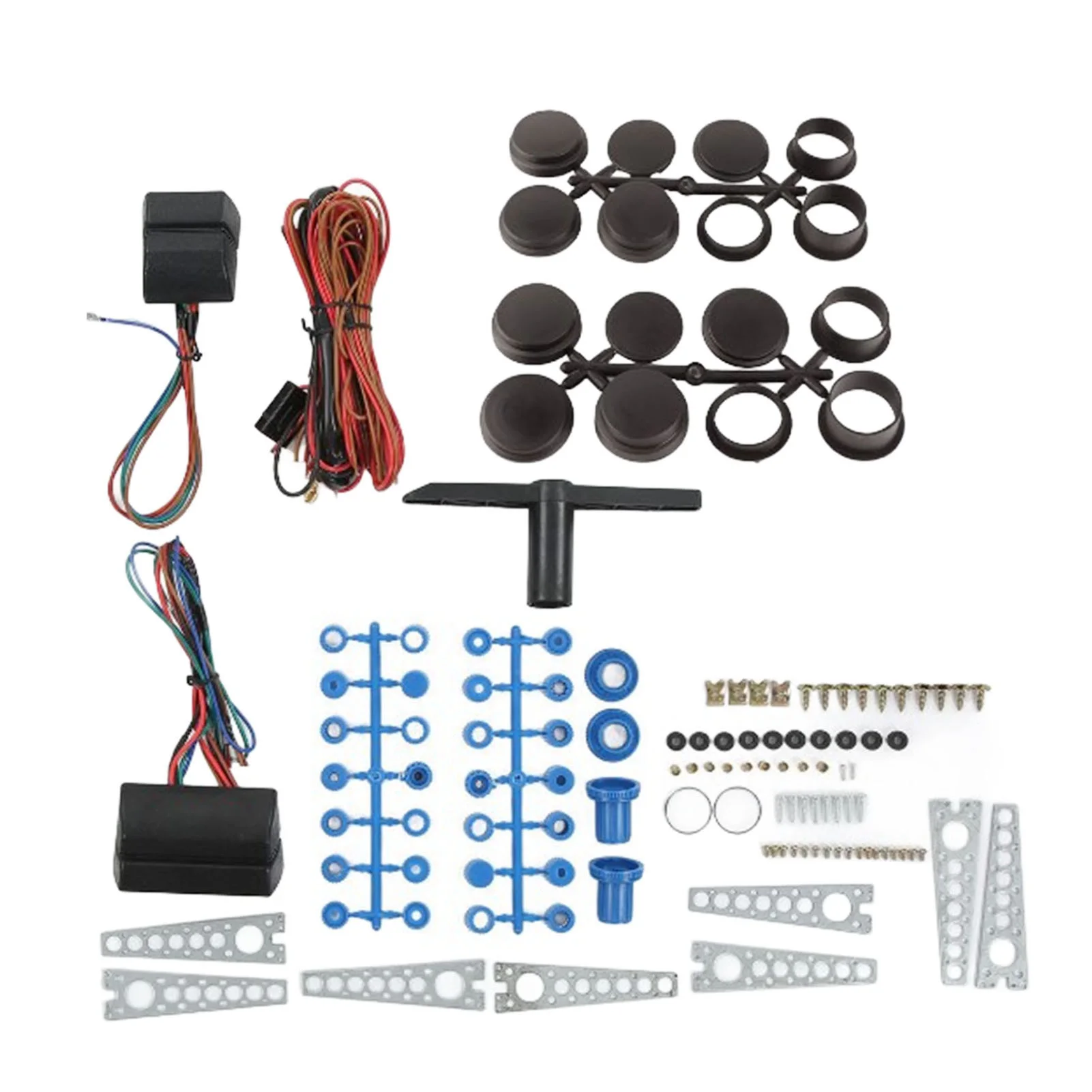 

Electric Power Window Lifter Switch Conversion Kit Universal for 2 Door Pickup Truck Van SUV