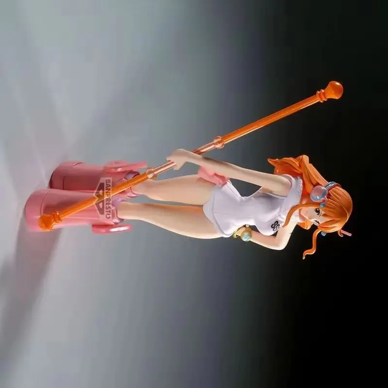 In Stock Bandai Original Banpresto ONE PIECE Nami Action Figure Toys Gift Collectible Model