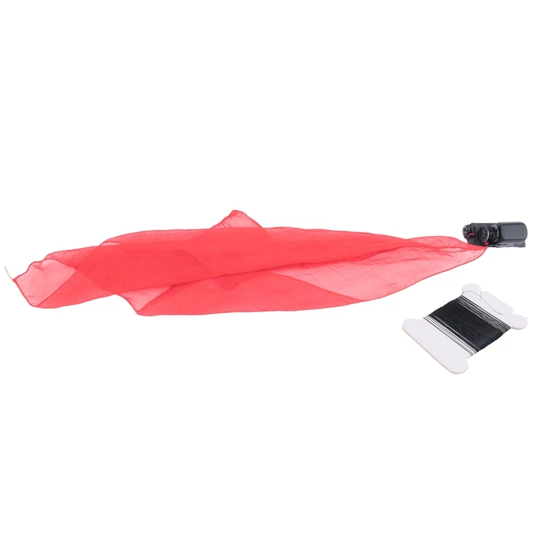 

Flying Silk Magic Tricks, Electronical Silk Flying Device For Magician Close Up Magic Accessories Gimmick