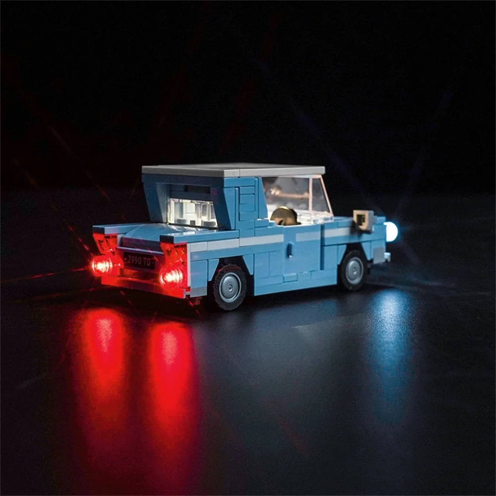 مجموعة الإضاءة لـ Lego Flying Ford Anglia 76424 لا تشمل مكعبات البناء (مجموعة إضاءة LED فقط)