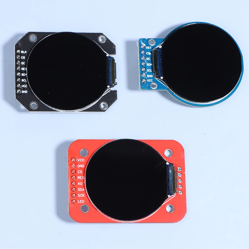 Display 1.28 Inch TFT LCD Display Module Round RGB 240*240 GC9A01 Driver 4 Wire SPI Interface 240x240 PCB For Arduino