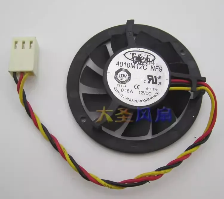 frete-gratis-original-adequado-para-4010m12c-nf9-dc12v-016a-ventilador-circular-de-tres-fios-com-2-furos