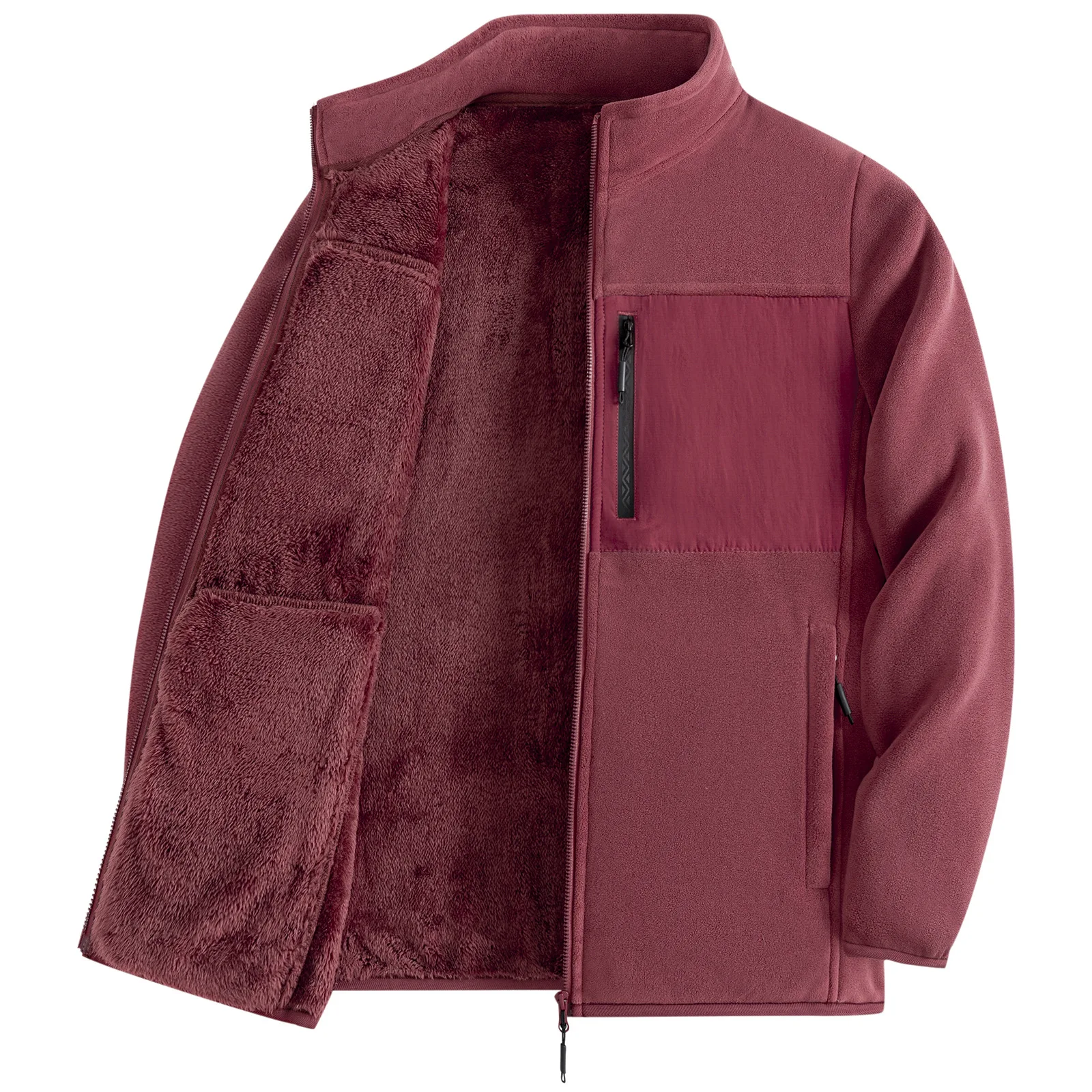 

Men's Heated Jacket Winter Polar Fleece Jacket Men Thermal Tactical Sports Coat Militar Softshell Hiking Outdoor Jackets