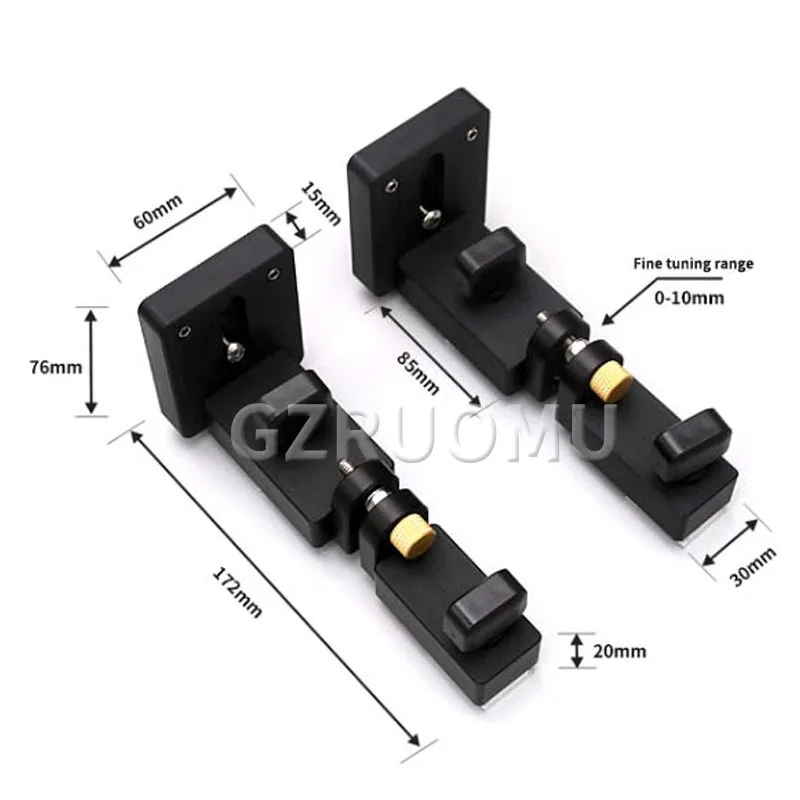 Woodworking Flip-Up Modification Engraving Machine Fixing Set DIY Chute T Slot Trimming Machine Adjustable Clamp Support Fitting