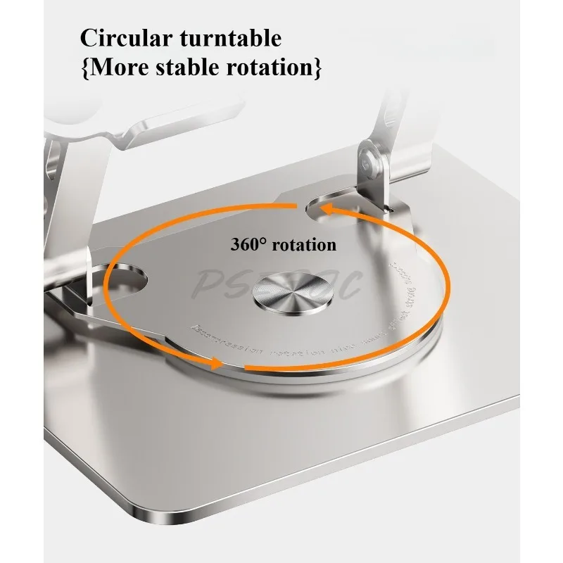 Laptop Cooler Bracket Desktop Height Increase Silent Office and Learning Universal and Stable Carbon Steel