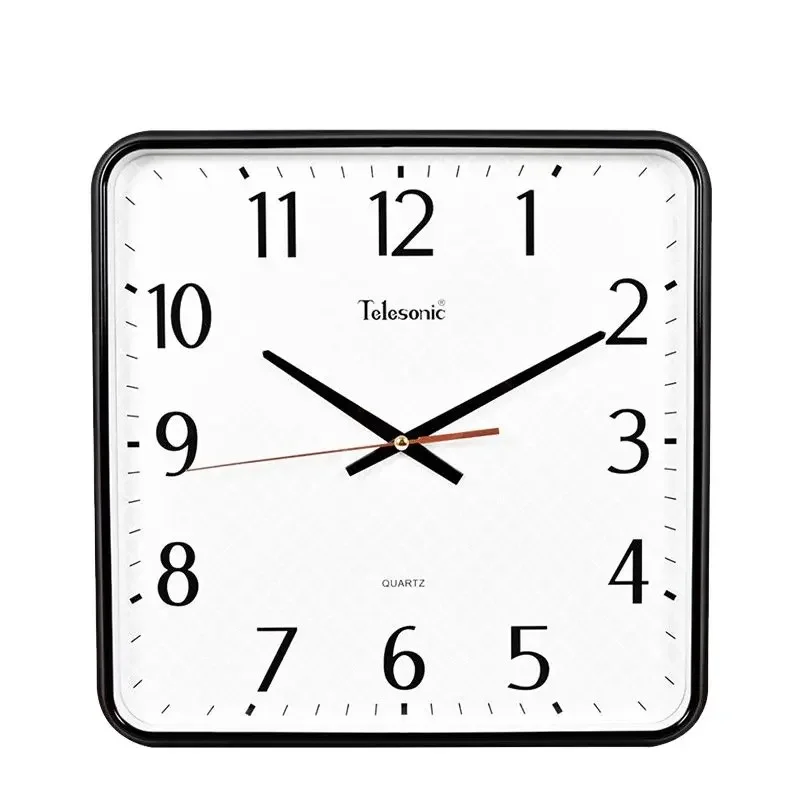 Modern Wall Clock Large Living Room Square Watch Home Clocks Wall Home Decor Silent Sweep Movement Relogio De Parede Gift