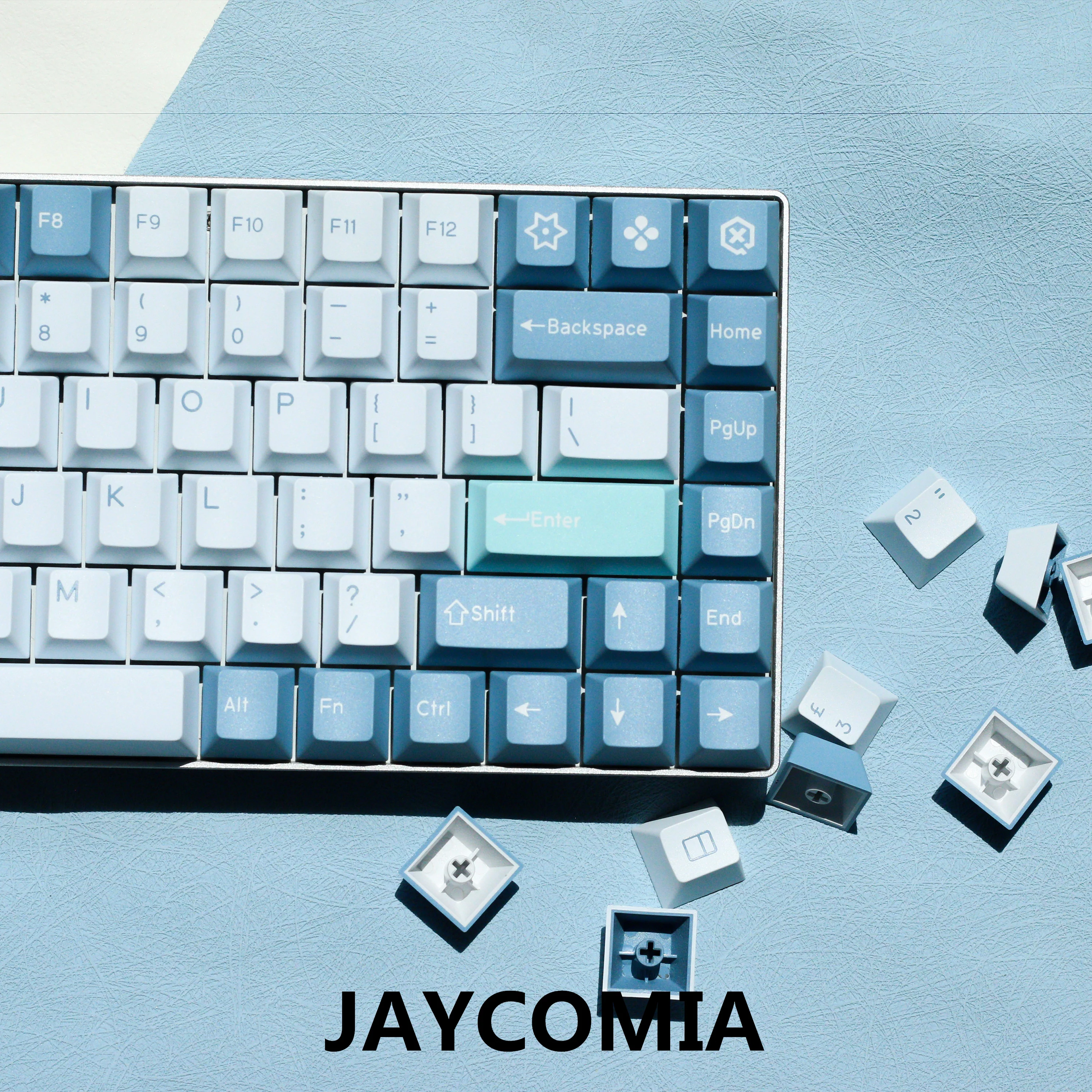 Imagem -04 - Gmk Shoko-pbt Keycaps Grupo Double Shot Perfil Cereja Pbt Keycaps Faça Você Mesmo para Teclado Mecânico Gmk67 Fizz K617 173 Chaves