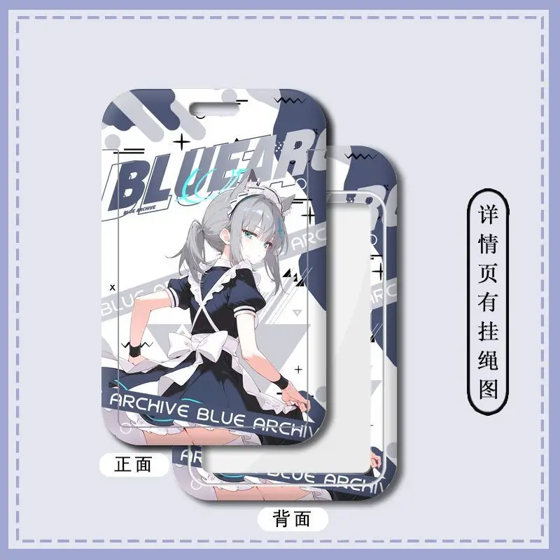 أنيمي Onikata Kayoko طالب بطاقة الهوية حافلة مترو الانفاق الطويق واقية وجبة حامل بطاقة مكان مول قلادة هدية عيد ميلاد