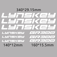 Applicable to LYN color-changing custom reflective Decals protective stickers for mountain MTB bike and Road bike frame stickers
