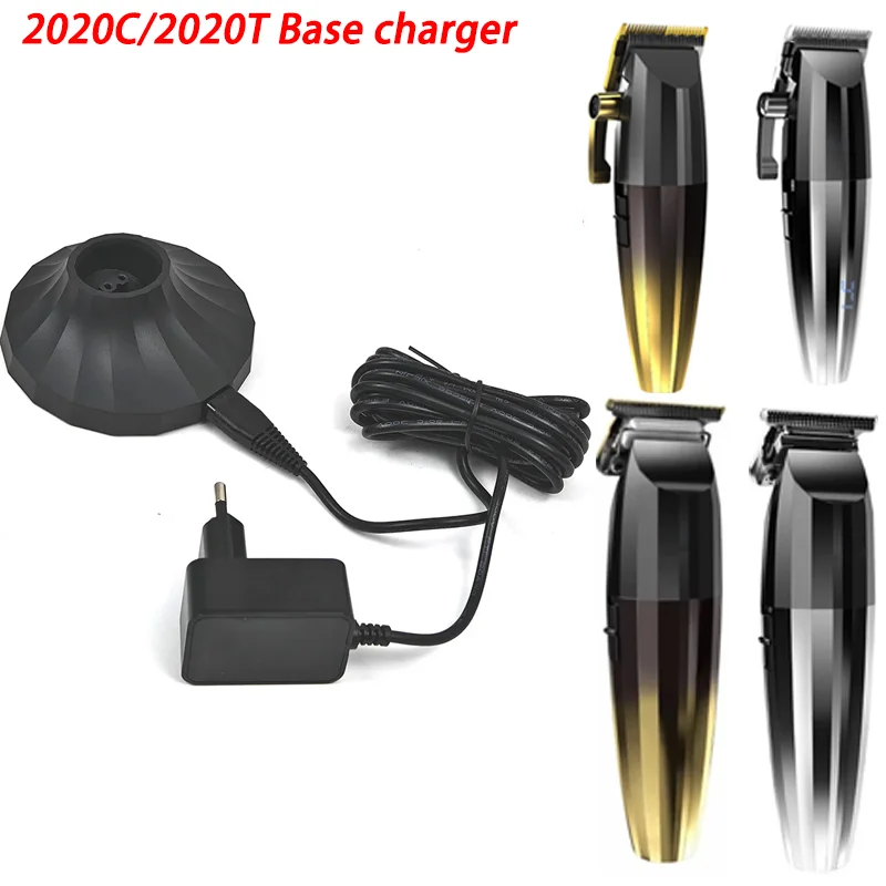 Charging Base Barber Shop Professional Hair Clipper Power Adapter for 2020C 2020T P700F P800F M5F M6 R55 R77 Trimmer Accessories