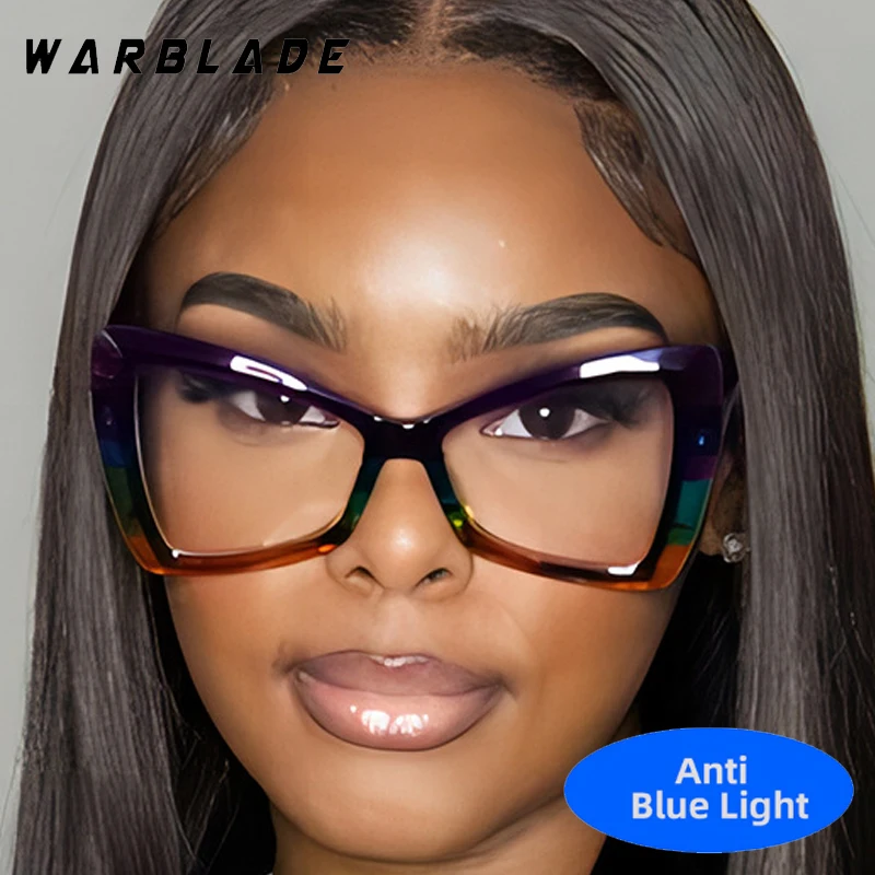 

Retro Elegant Cat Eye Butterfly Frame Anti-Blue Light Women Glasses Luxury Design Reading Eye Protection Optical Eyewear Lentes