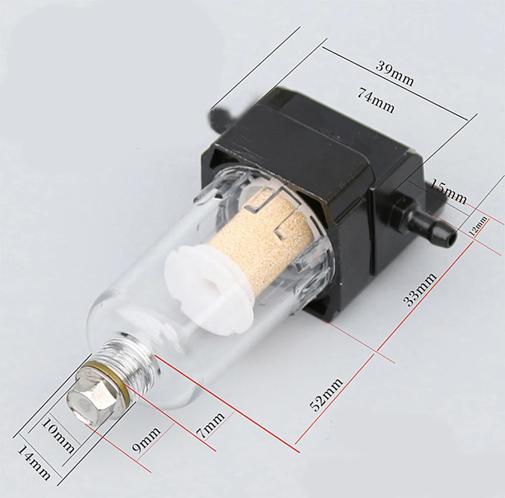 1pc Kit Separador De Água Do Filtro De Combustível Do Carro ABS Para Diesel Biodiesel Para Aquecedores Espar Plástico Auto Filtro Acessórios