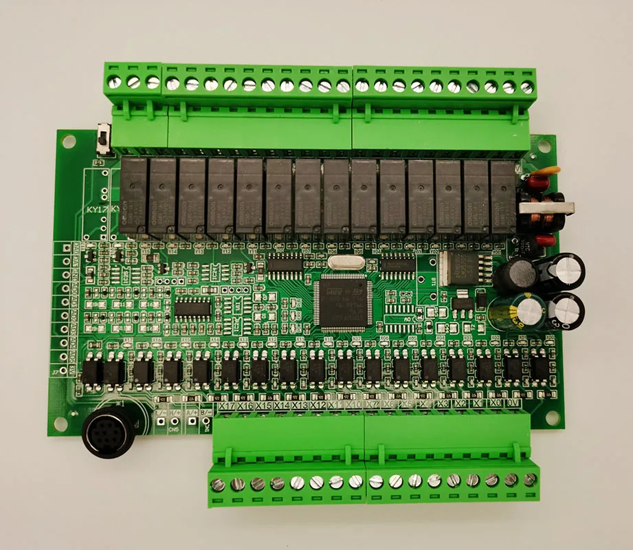 Imagem -02 - Controlador Programável do Painel de Controle Industrial Doméstico do Plc Compatível com Fx2n30mr Fx2n-32mr