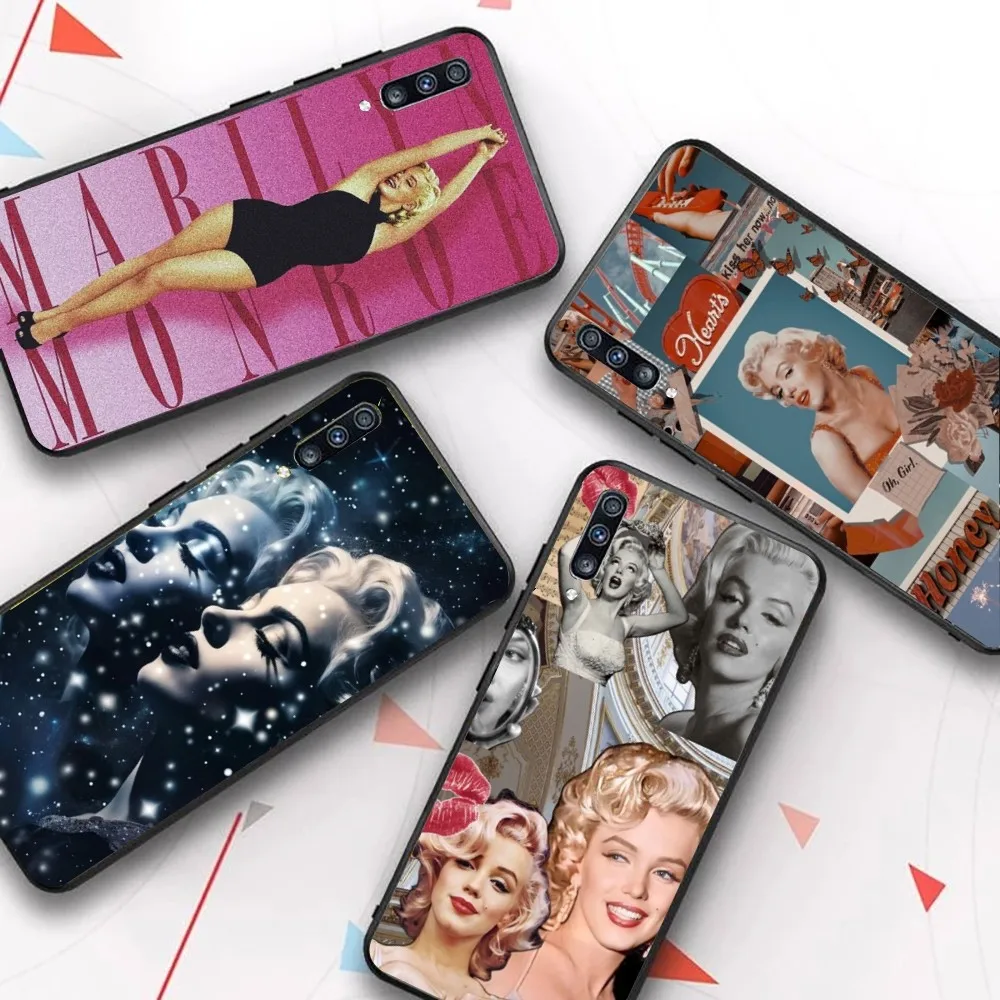 M-Marilyn M-Monroes Phone Case For Samsung A 10 11 12 13 20 21 22 30 31 32 40 51 52 53 70 71 72 73 91 13 shell