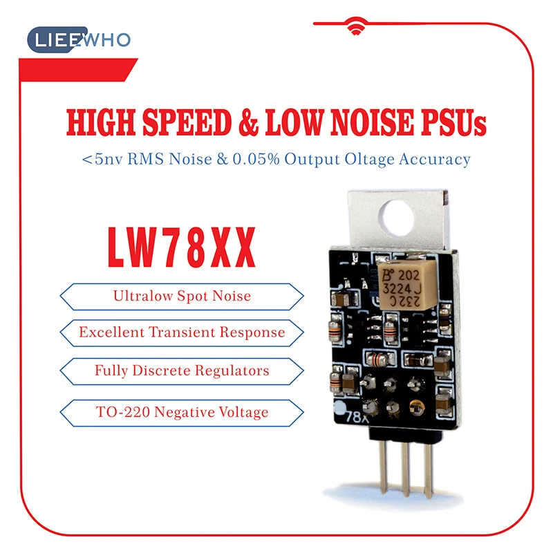 LIEEWHO| LW78XX Discrete VoltageI Regulator /Upgrade/LM78XX /Voltage-Regulator Tube Original / for audio