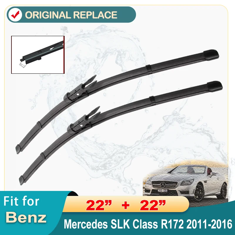 

Щетки стеклоочистителя для Mercedes Benz SLK SLC Class R172 2011 ~ 2016