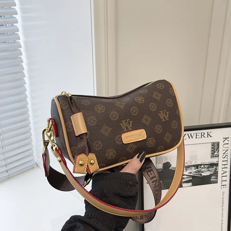 

2025 Luxe Shoulder Bag, Chic Commuter Crossbody Purse, Women's Versatile Day to Night Tote, Minimalist Sling Bag, Textured