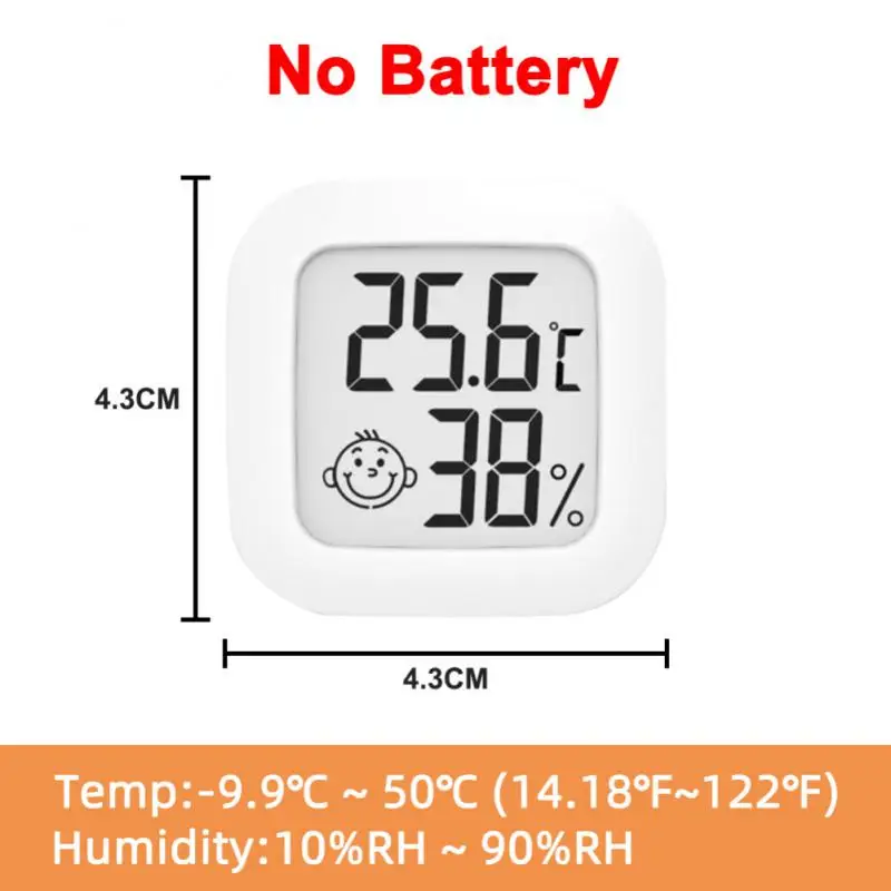 Mini cyfrowy termometr LCD higrometr wewnętrzny elektroniczny wilgotnościomierz z termometrem czujnik termometr gospodarstwa domowego elektronicznych