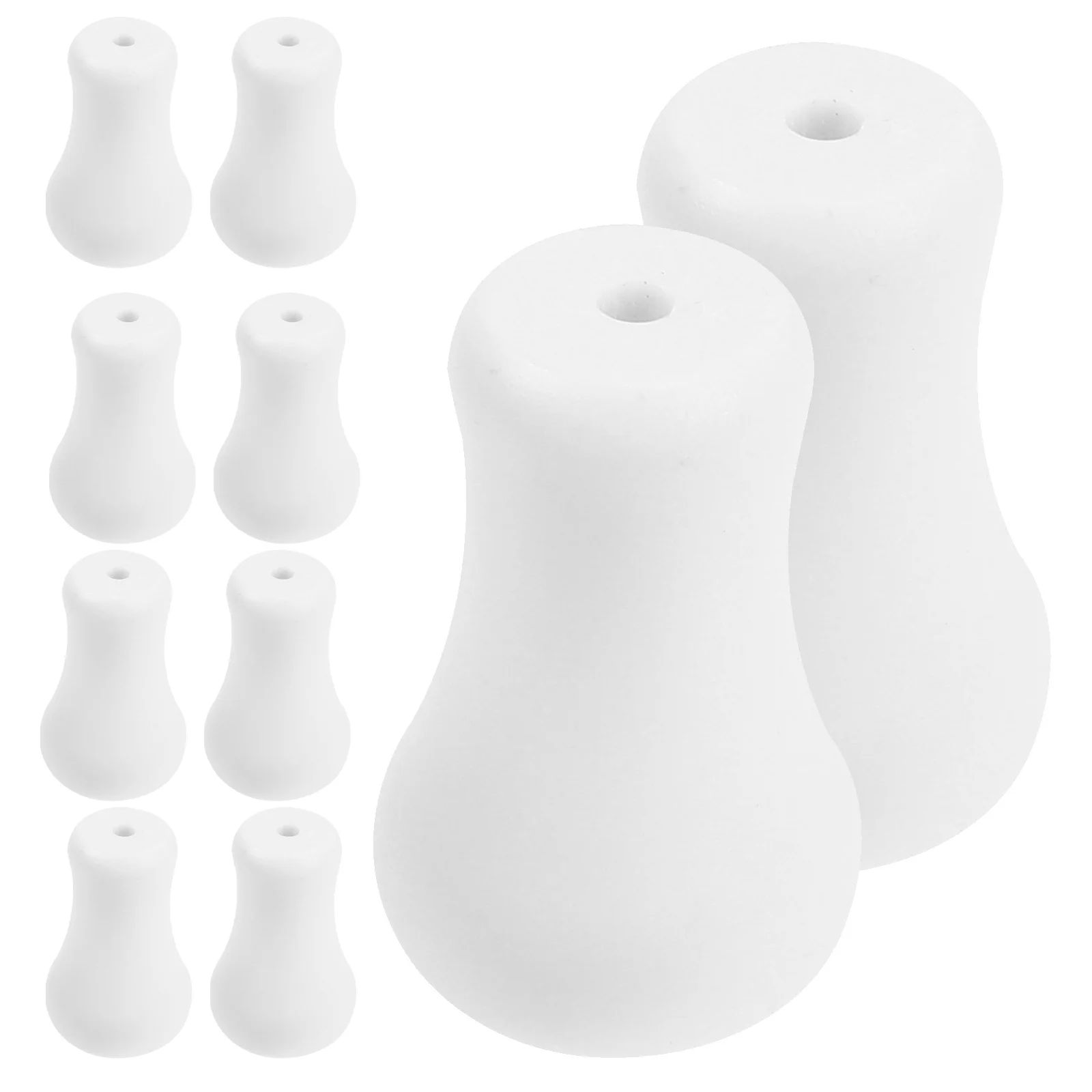 

45pcs Blind Cord Holder: Plastic Blind Pull Cord Knobs White Rope Blinds Pulling String Replacement For Window Shade Repair
